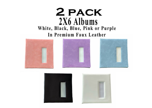 2X6 TWO Pack of Albums