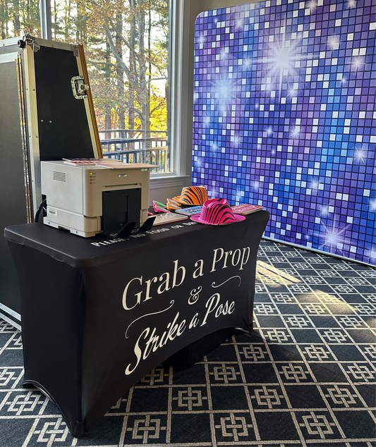 Photo Booth Table Cover