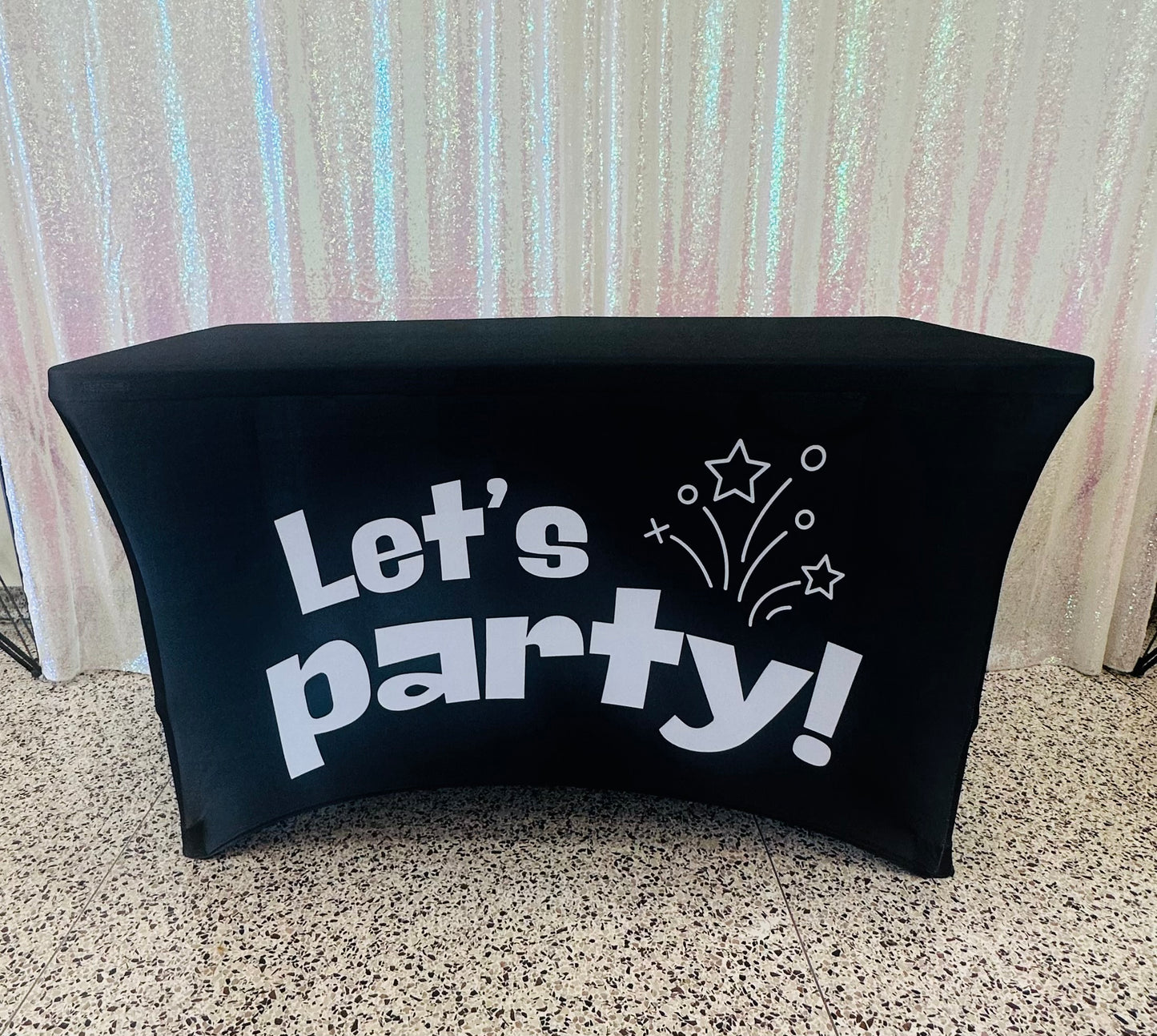 Let's Party Table Cloth