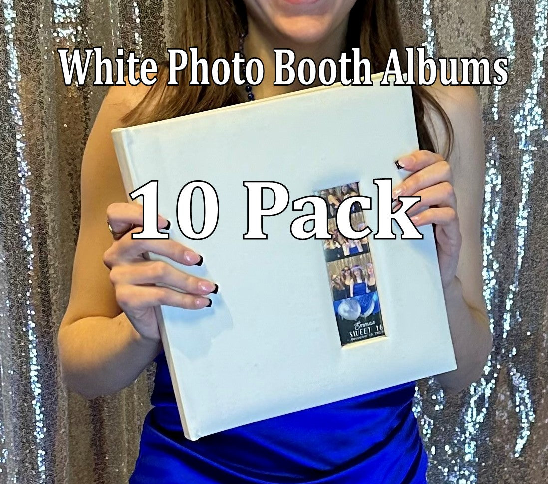 White 2X6 Photo Booth Album