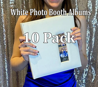 White 2X6 Photo Booth Album