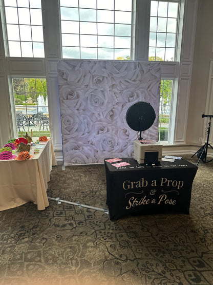 Photo Booth Table Cover