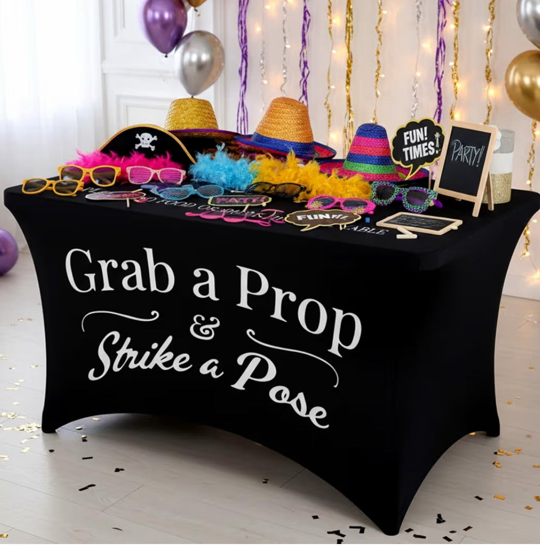 Photo Booth Table Cover