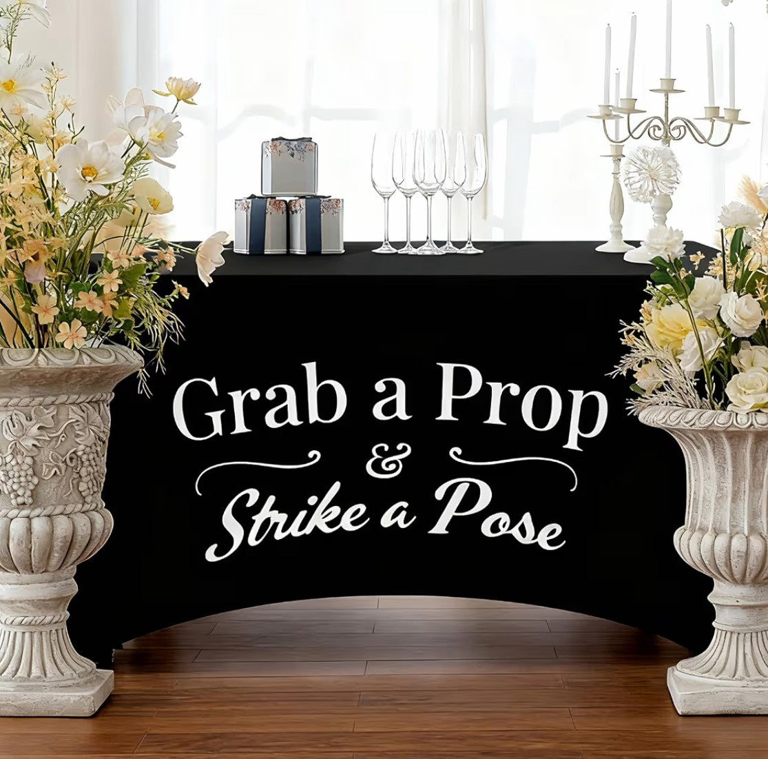 Photo Booth Table Cover