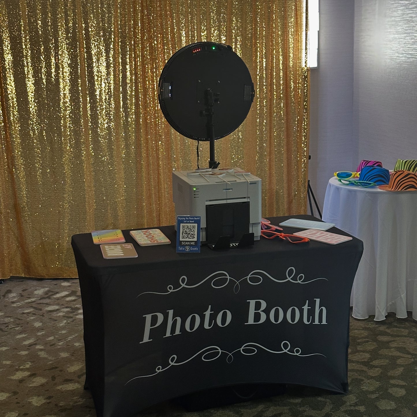 Photo Booth Table Cloth