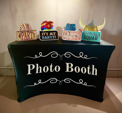 Photo Booth Table Cloth