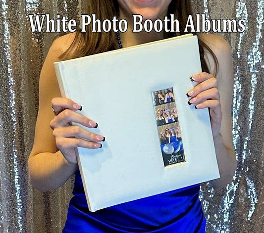 White 2X6 Photo Booth Album