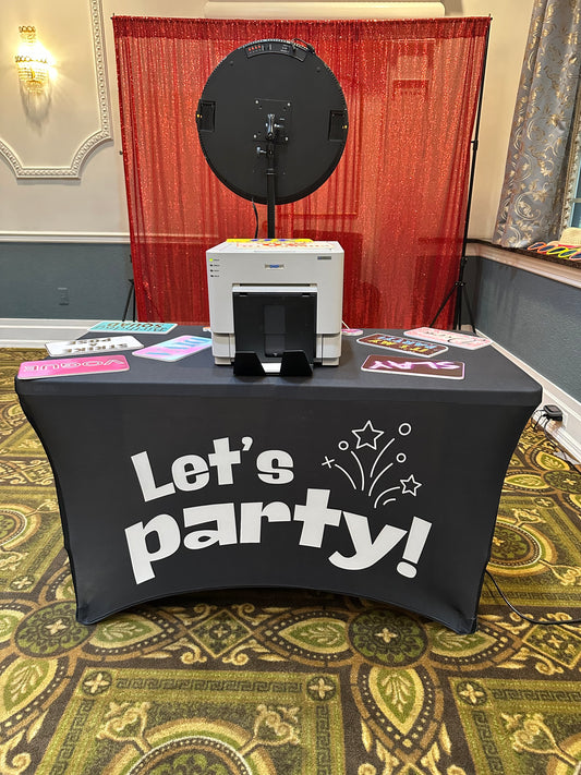 Let's Party Table Cloth